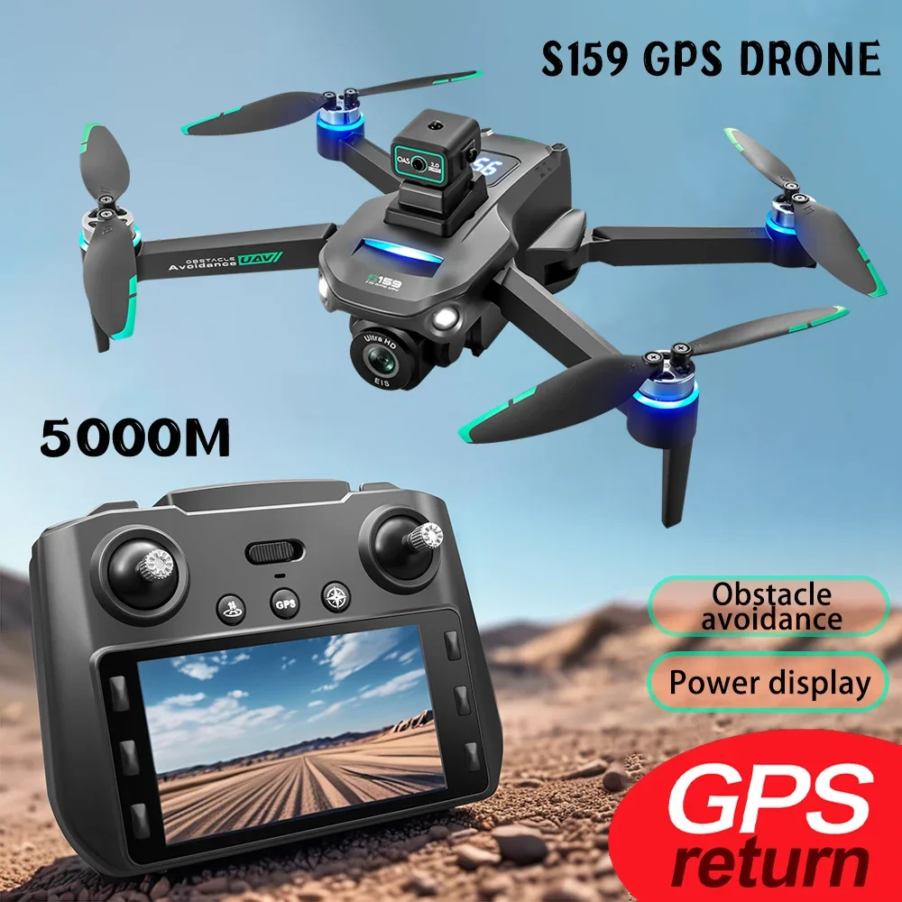Drone Rc Gps S159 - 2024 S159 GPS Drone Profesyonel 8