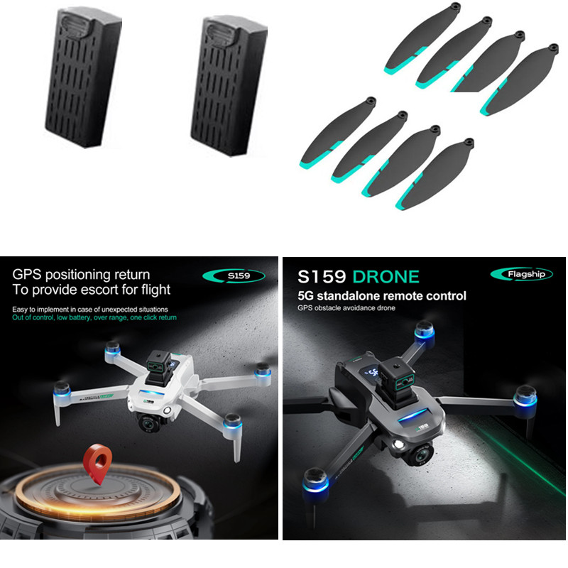Drone Rc Gps S159 - S159 Drone Pili S159 Fırçasız RC
