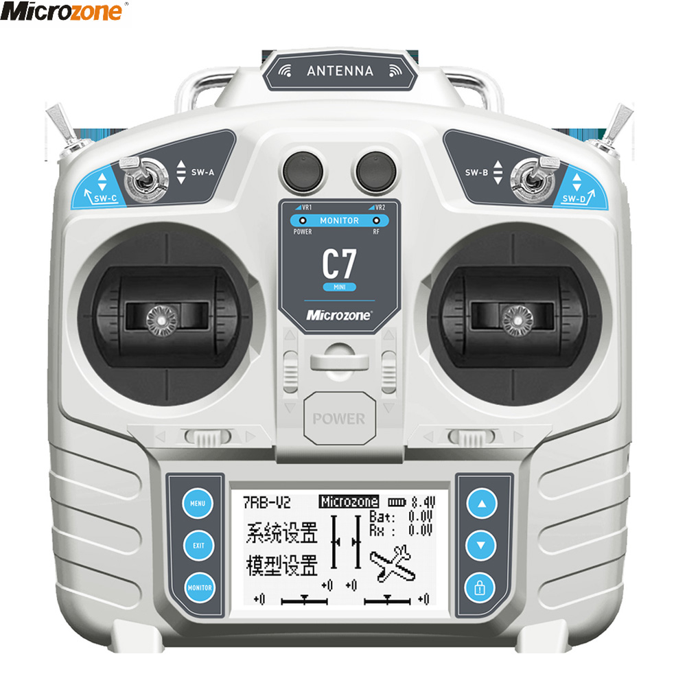 Drone Rc Transmitter And Receiver - MicroZone MC7 Denetleyici C7 MINI Verici