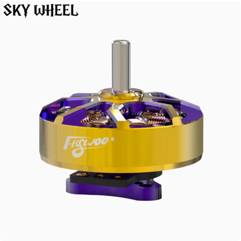 Drone Rc Y Series - FLYWOO ROBO Motor 1-2S Mor Altın