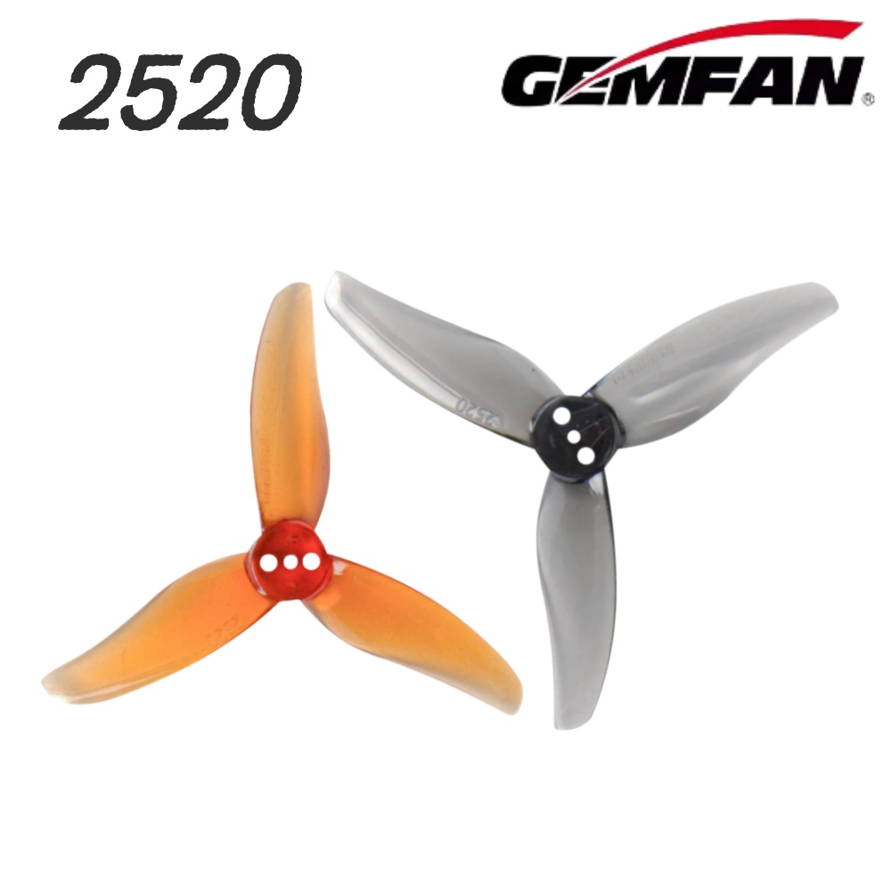 Fpv Racing Motor - 4 çift Gemfan Hurricane 2520 2.5X2X3