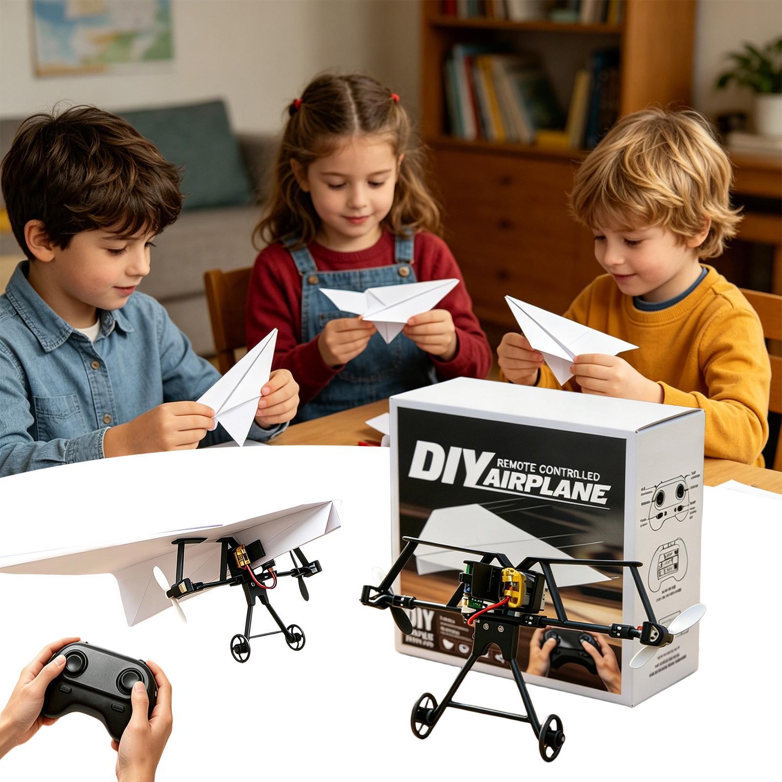 Flight Controller - Kendin Yap RC Kağıt Uçak Kiti,