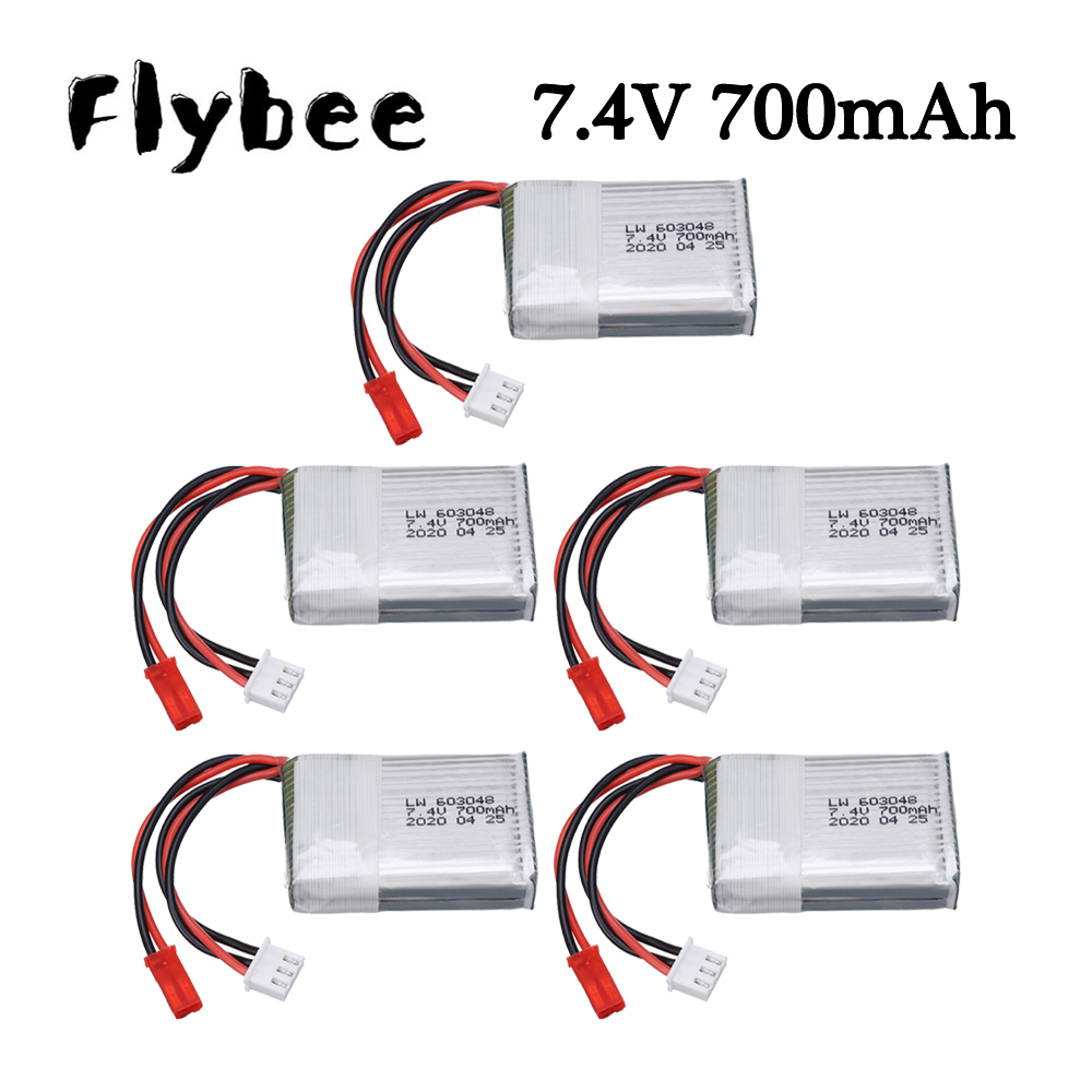 Drone Rc Leading - 7.4V 700mAh 25c Lipo Pil MJXRC