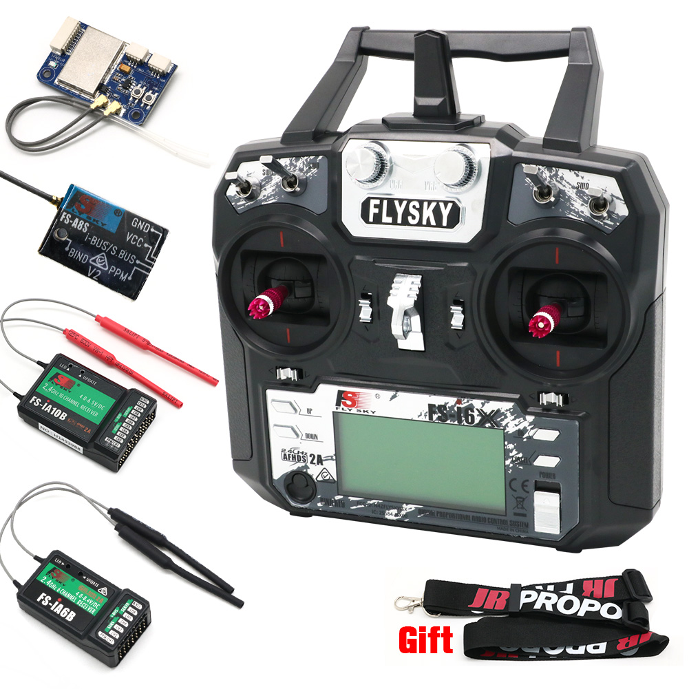 Drone Rc Transmitter And Receiver - FLYSKY FS-i6X FS i6X 10 Kanallı