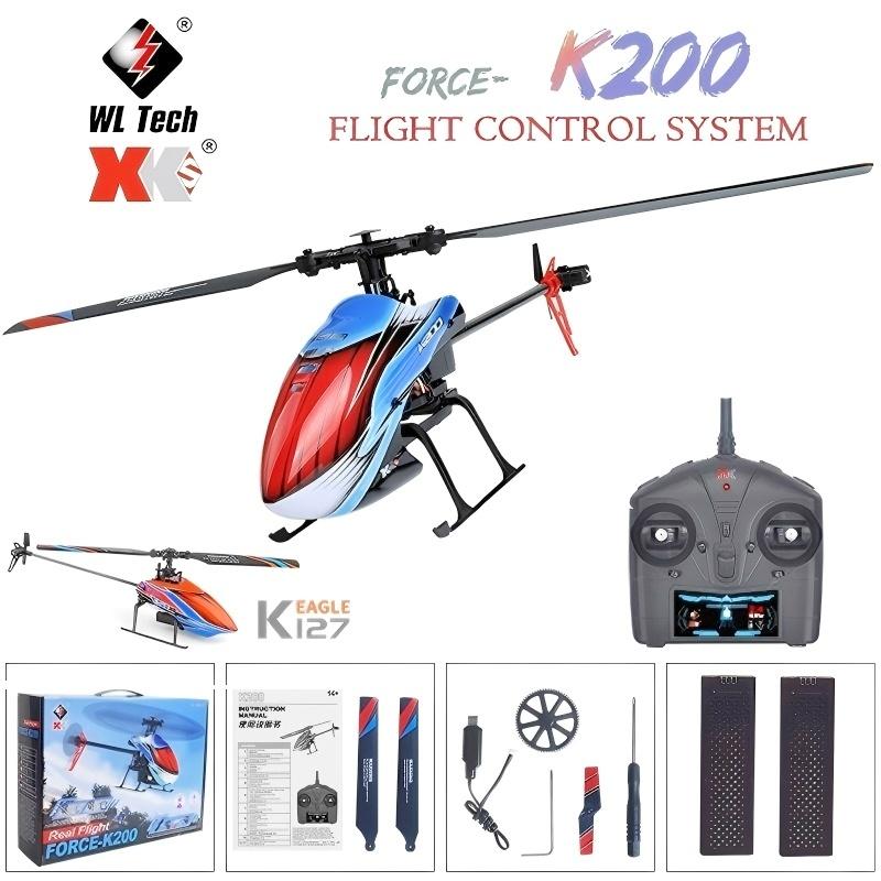 Rc Helicopter Gyro - WLtoys RC Helikopterler K200 K127 2.4