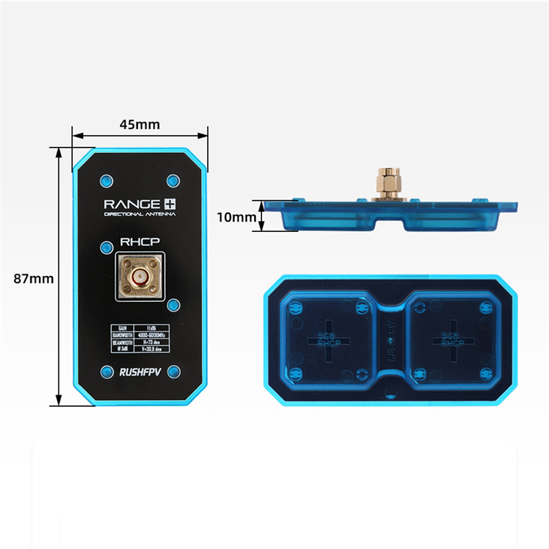 Fpv Antenna Receiver - 5.8GHz FPV Patch Anten Uzun Menzilli
