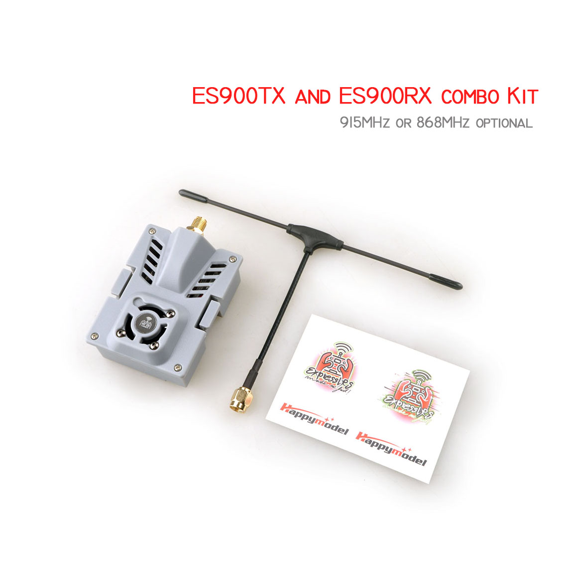 Rc Motor Drone - Happymodel RC ELRS Mikro ES900RX（Alıcı）ES900TX（Modül）Combo Kit