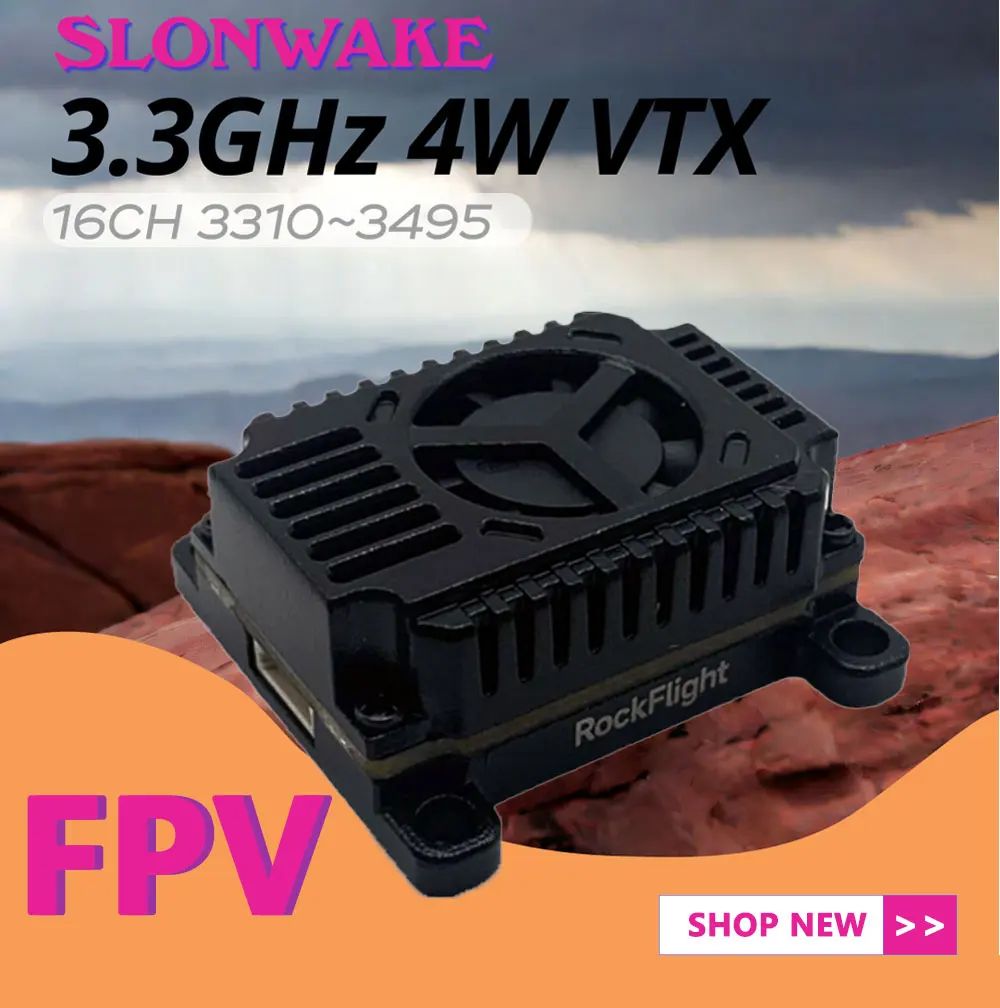 SLONWAKE FPV 3.3G 16CH 4000mW  - Fpv Antenna Receiver incelemesi ve fiyatı
