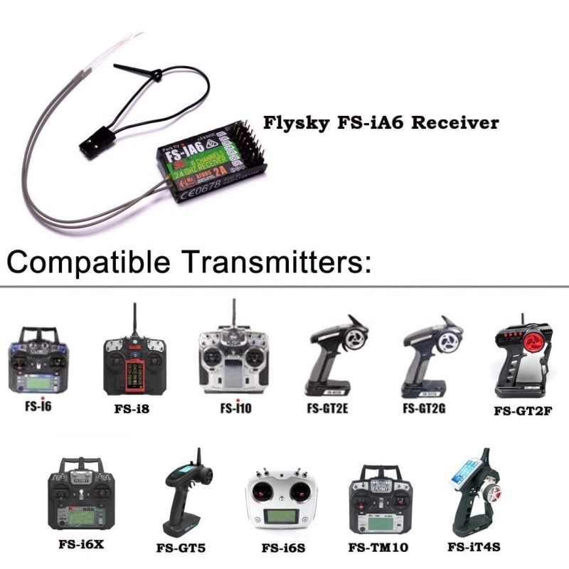 Flysky FS-IA6 Alıcı 6CH Çift A - Fpv Antenna Receiver incelemesi ve fiyatı