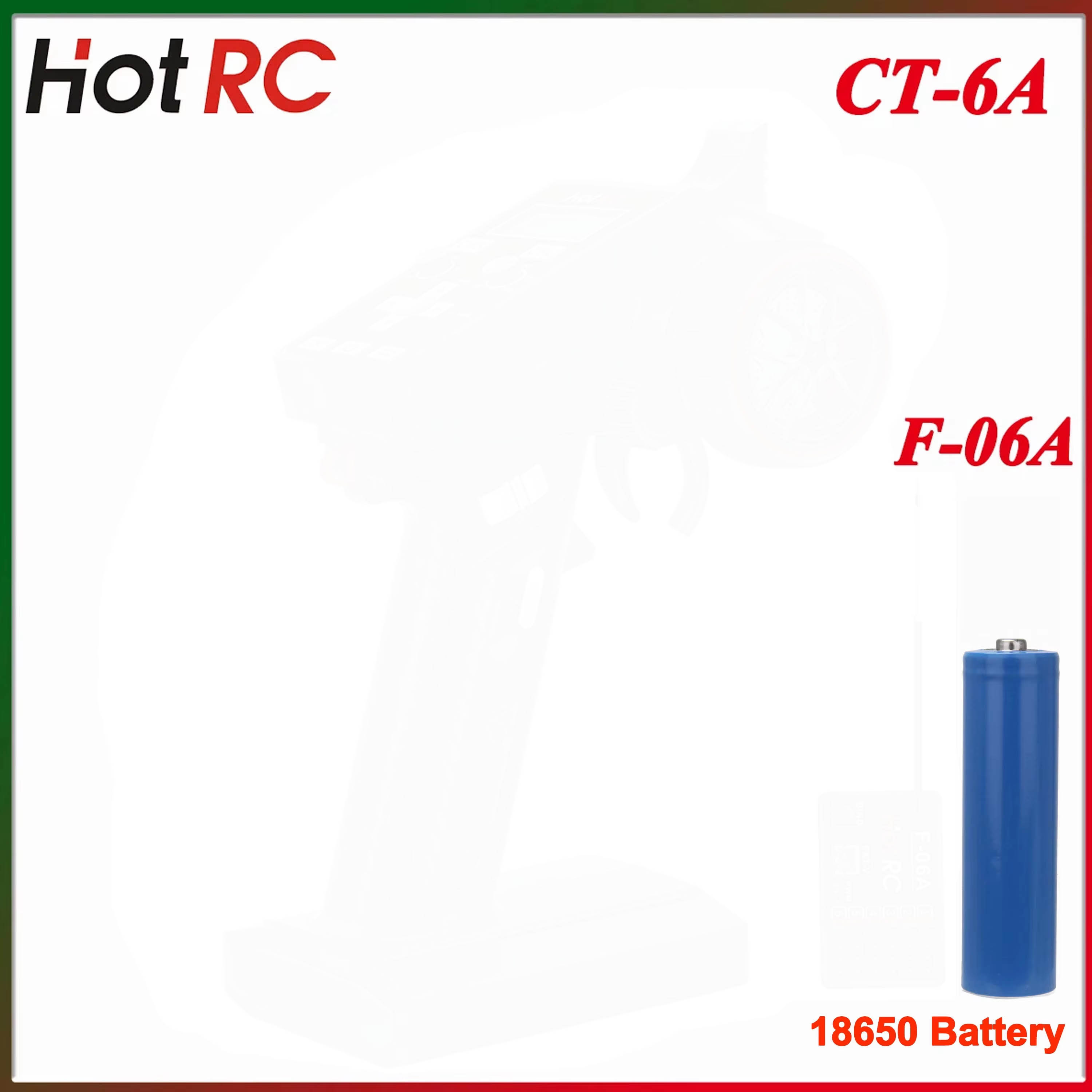 HotRC CT-6A 2.4G 6CH 6 Kanal T - Drone Rc Transmitter And Receiver incelemesi ve fiyatı