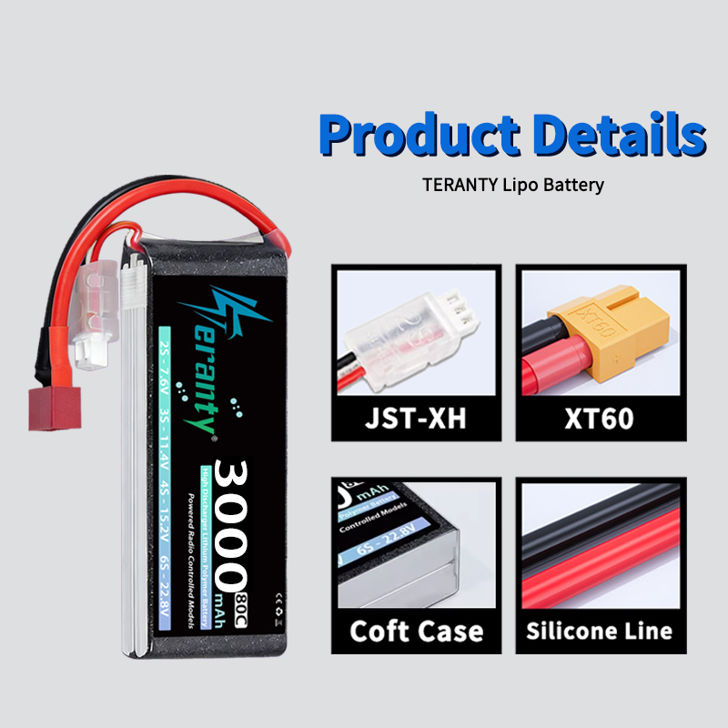 TERANTY 2S 3000mAh Lipo Pil 7. - Drone Rc Leading incelemesi ve fiyatı