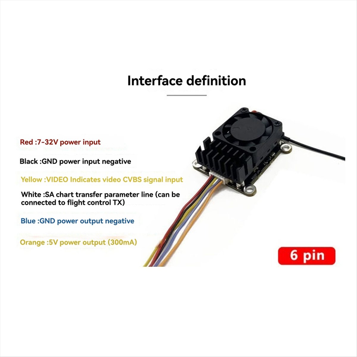 5.8G 2W VTX 2000mW FPV Video V - Drone Rc Drone incelemesi ve fiyatı