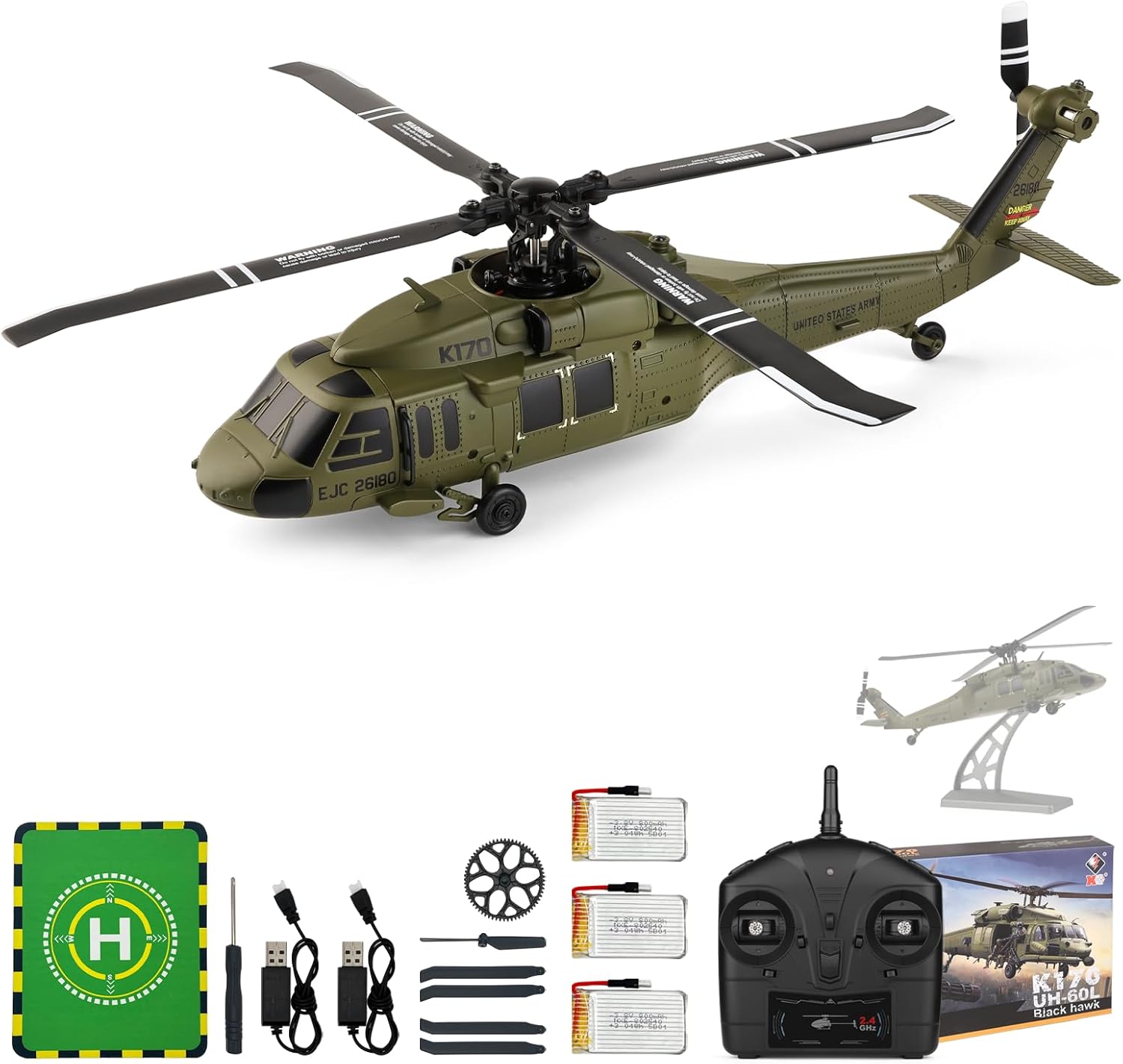 WLtoys K170 Fırçasız 4 Kanallı - Rc Helicopter Gyro incelemesi ve fiyatı
