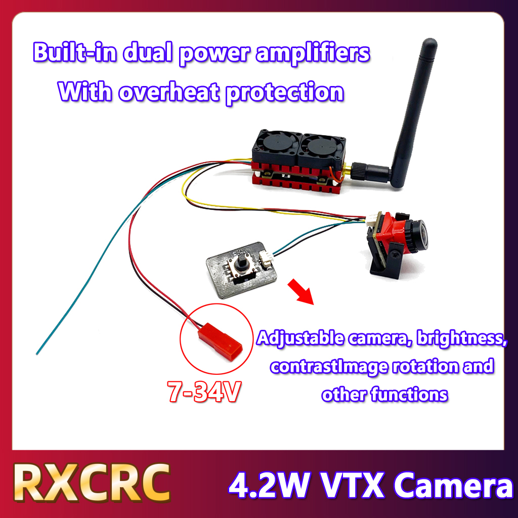 RXCRC 5.8G 48CH 4.2W Yüksek Gü - Drone Rc Transmitter And Receiver incelemesi ve fiyatı