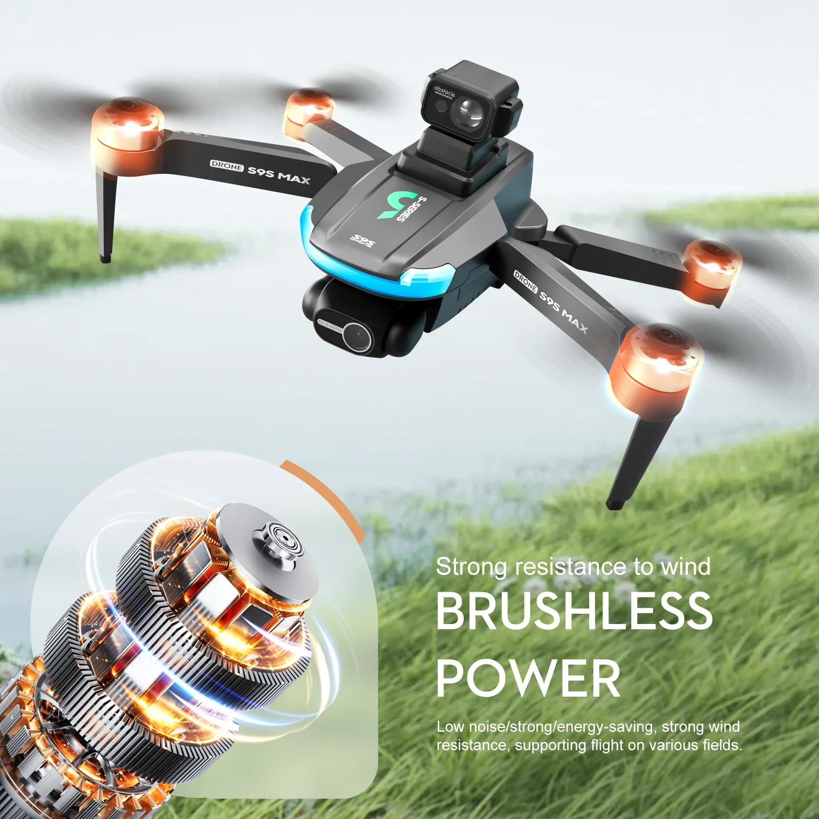 YENI S9S MAX MINI Drone 4K 2 E - Drone Rc Ufo incelemesi ve fiyatı