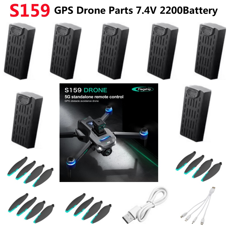 S159 GPS Engellerden Kaçınma U - Drone Rc Gps S159 incelemesi ve fiyatı