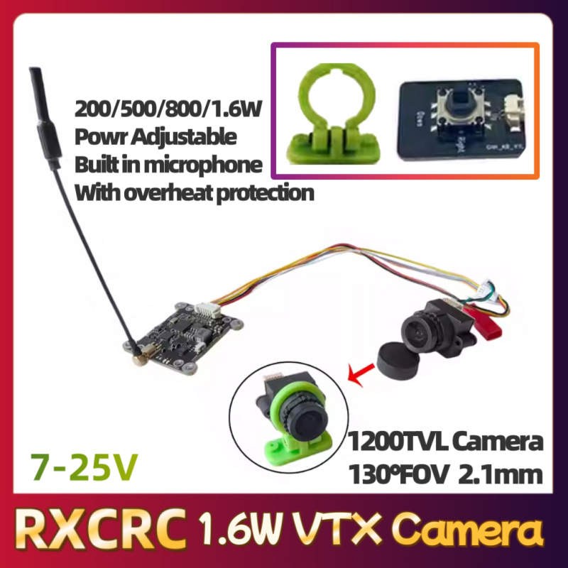 RXCRC 5.8G Modülü 48CH 1.6W VT - Drone Rc Transmitter And Receiver incelemesi ve fiyatı