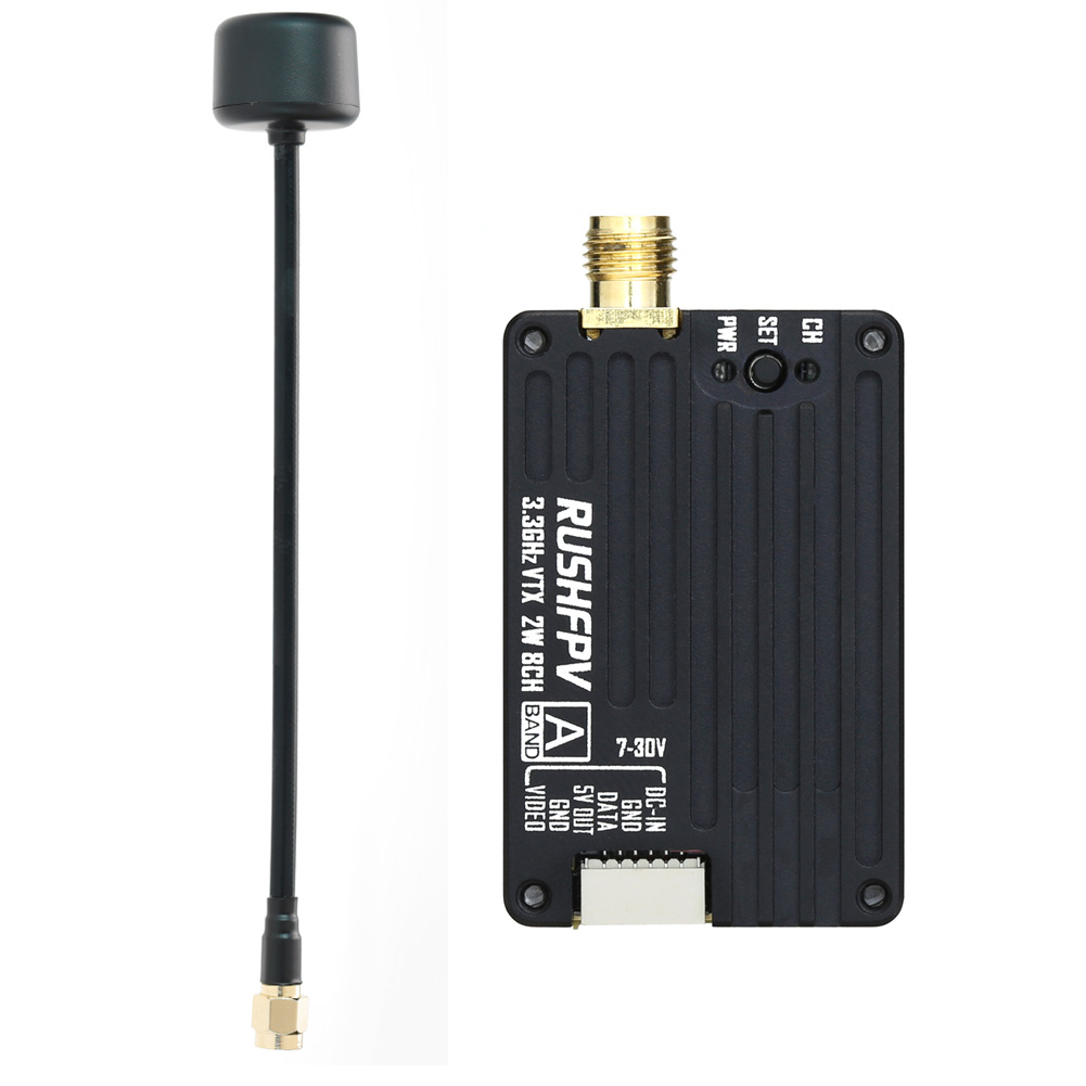 RUSHFPV 3.3G 2W VTX Verici FPV - Fpv Antenna Receiver incelemesi ve fiyatı