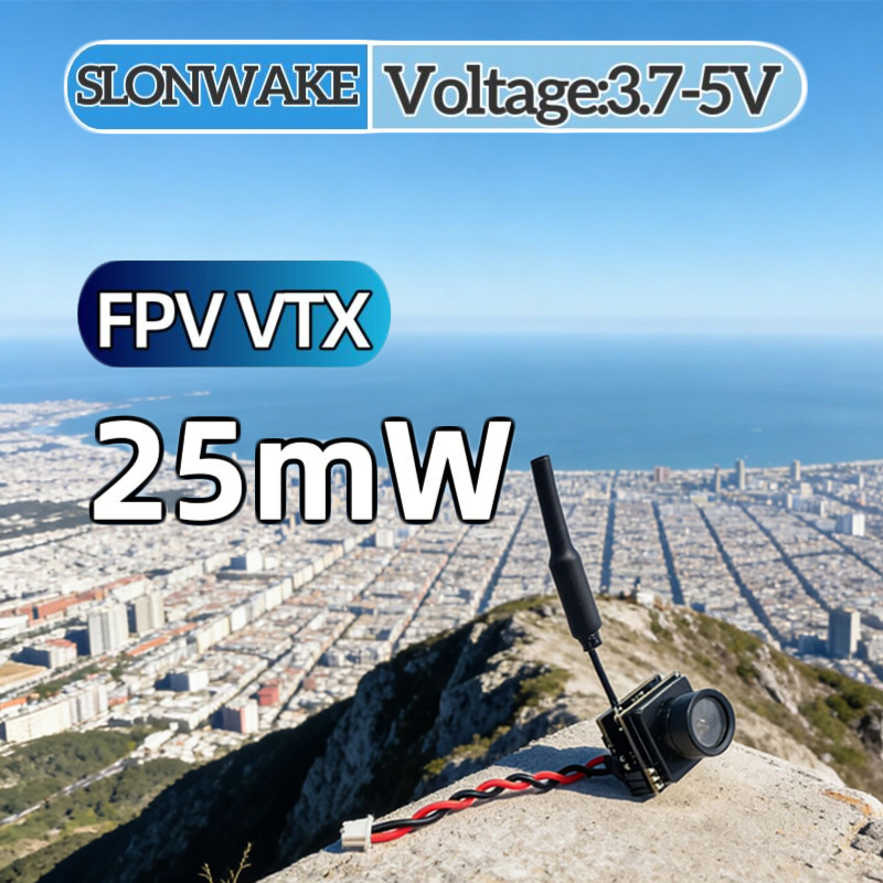SLONWAKE FPV 25mW güç simülasy - Drone Rc Transmitter And Receiver incelemesi ve fiyatı