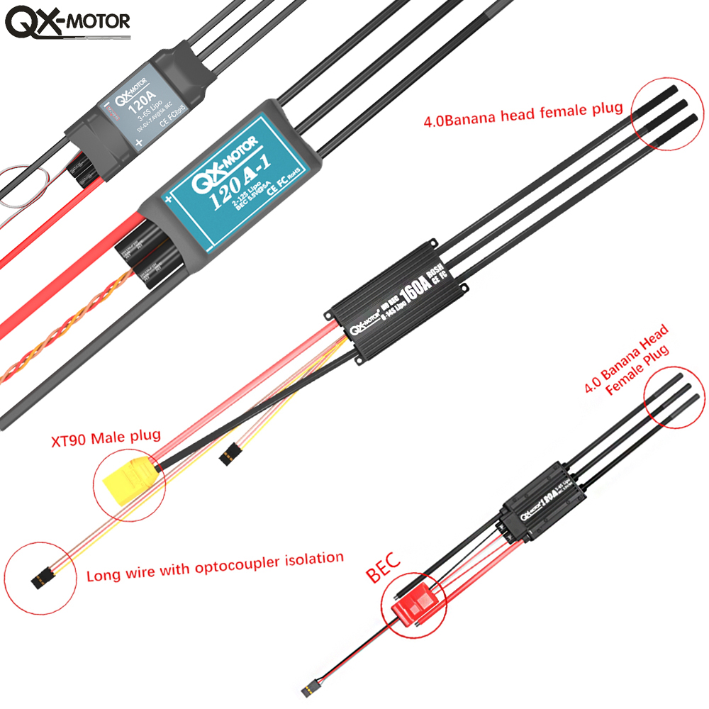 20A-120A Fırçasız ESC Hız Kont - Drone Rc Leading incelemesi ve fiyatı