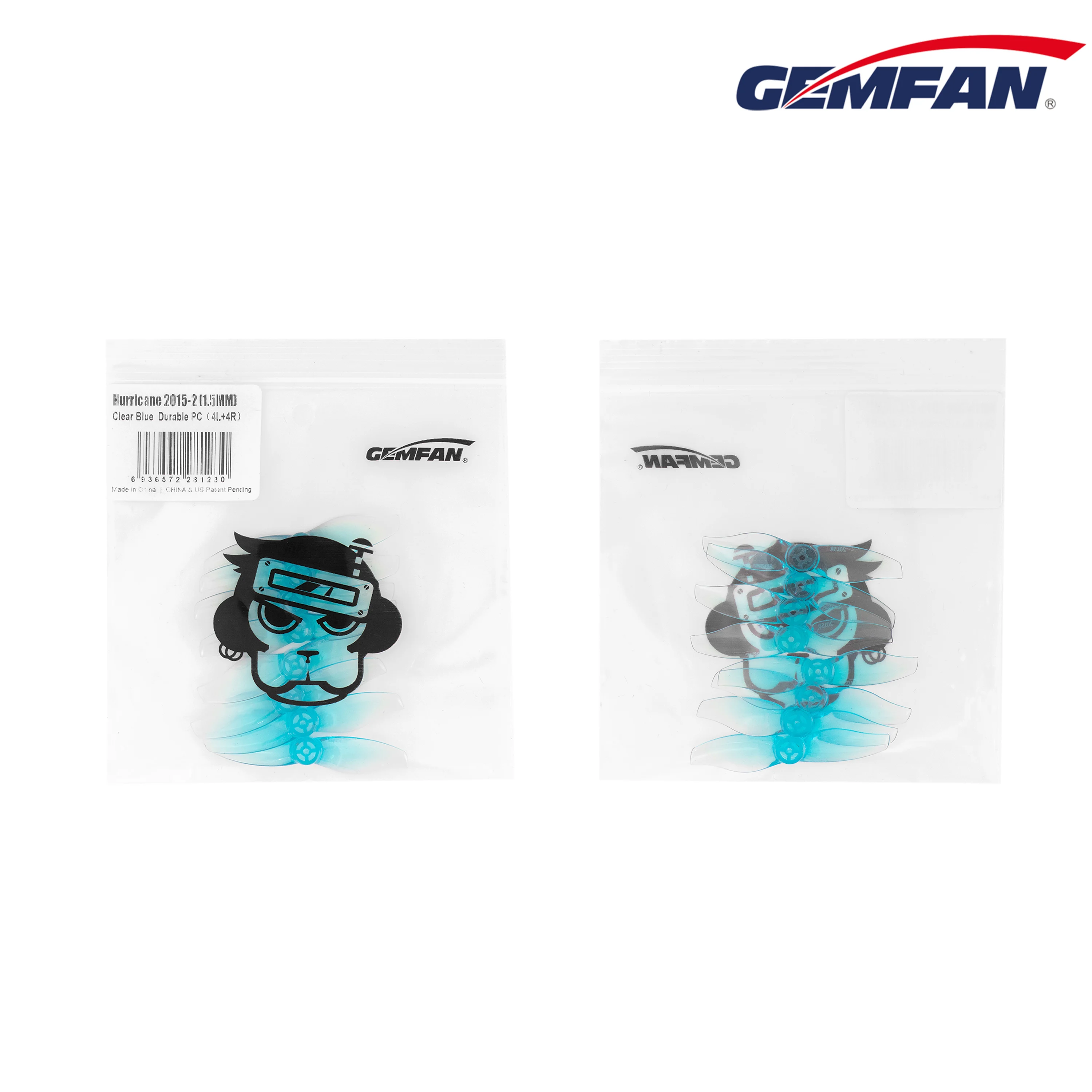 YENI 4 Çift GEMFAN 2015 Hurric - Drone Rc Parts incelemesi ve fiyatı