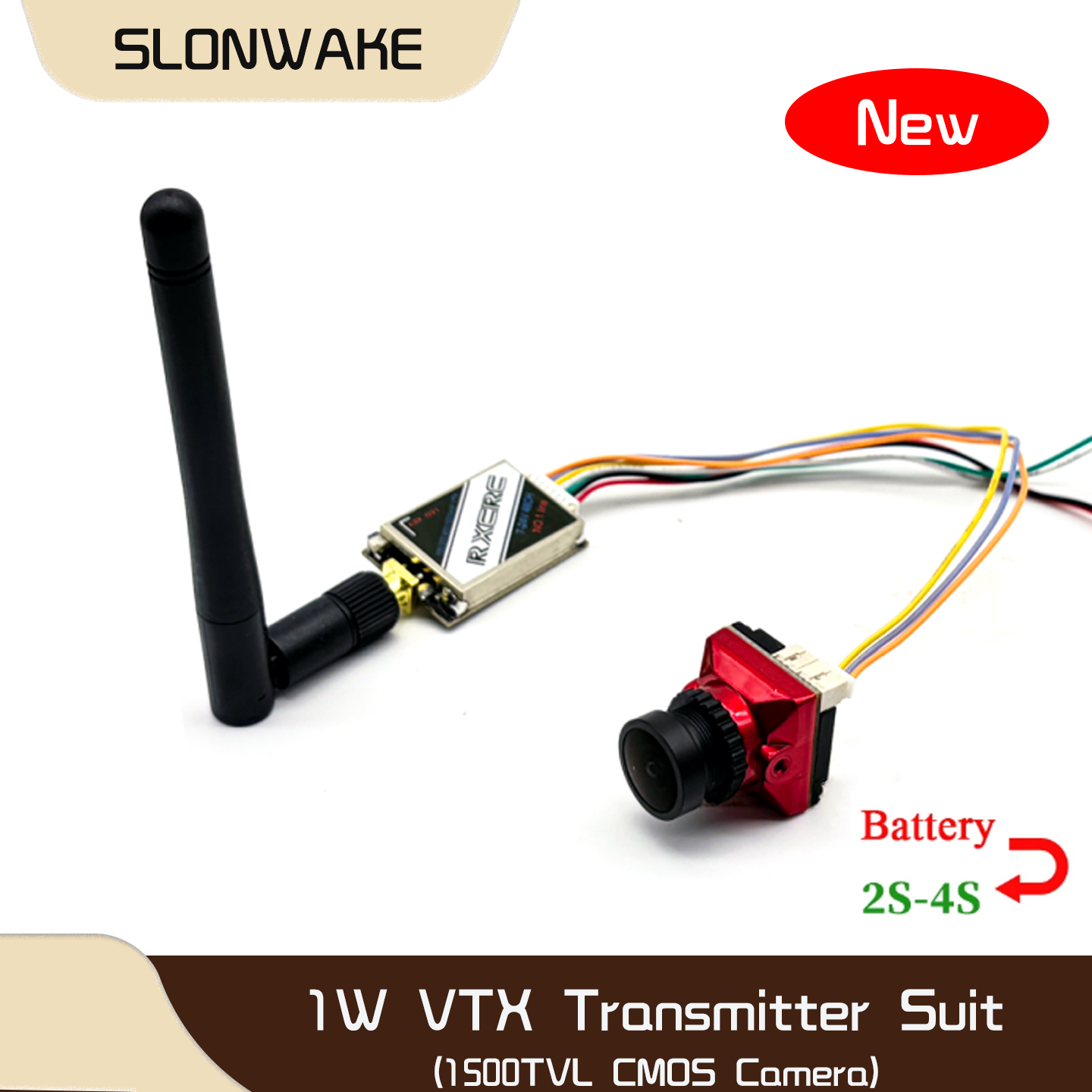SLONWAKE 5.8G 48CH 1W VTX 100/ - Drone Rc Transmitter And Receiver incelemesi ve fiyatı