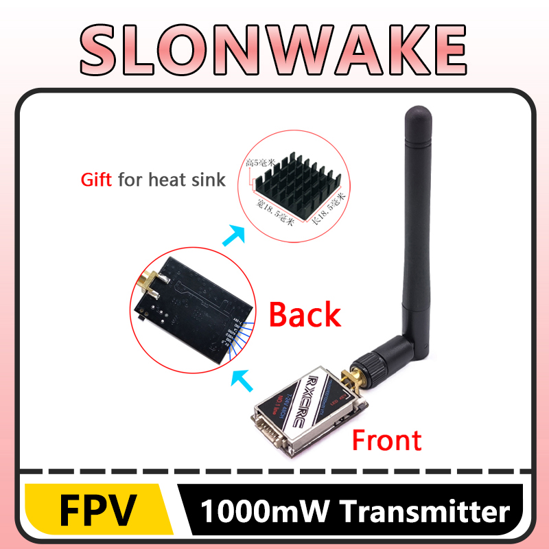 SLONWAKE 5.8G 48CH 1W VTX 100/ - Drone Rc Transmitter And Receiver incelemesi ve fiyatı