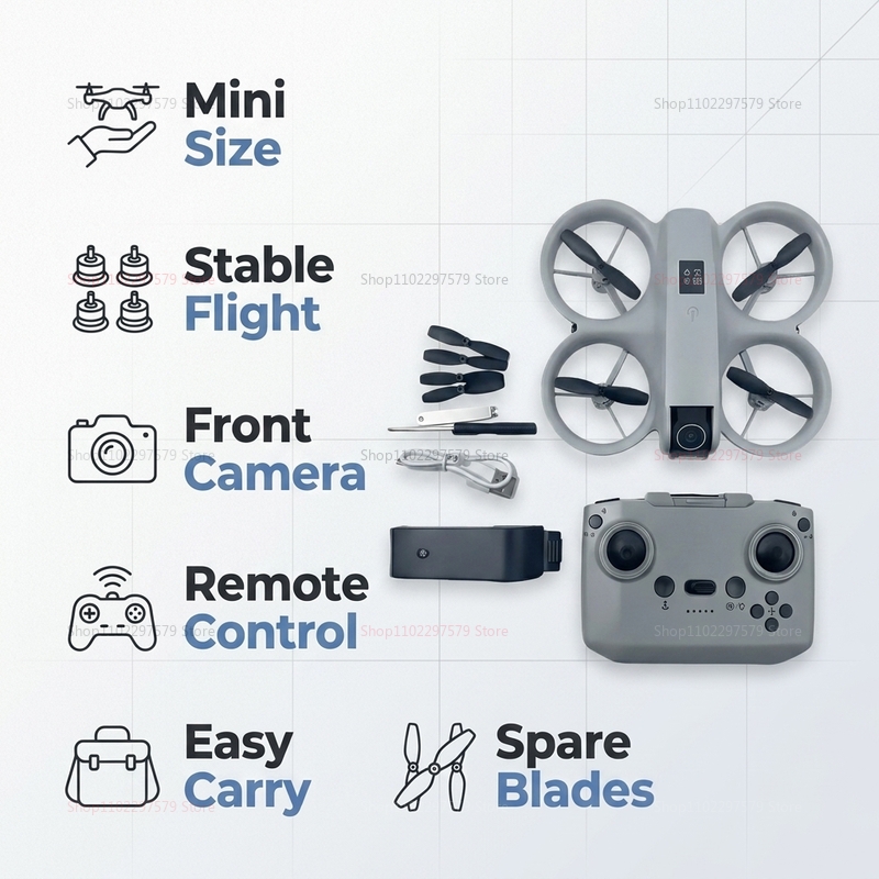 8K HD Kamera ile Mini Drone FP - Drone Rc Ufo incelemesi ve fiyatı