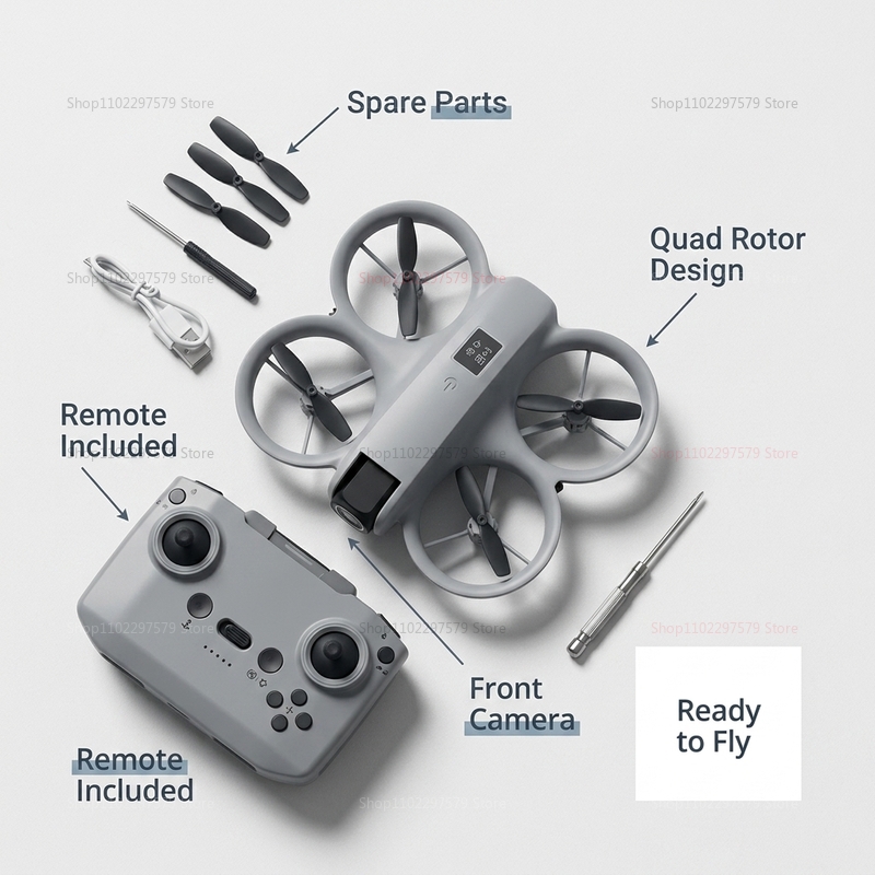 8K HD Kamera ile Mini Drone FP - Drone Rc Ufo incelemesi ve fiyatı