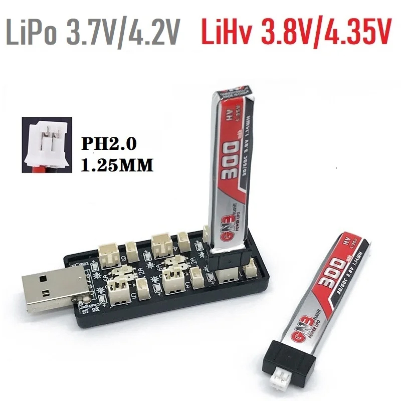 6CH USB 1S LiPo/LiHv 3.7V/4.2V - Drone Rc Ufo incelemesi ve fiyatı