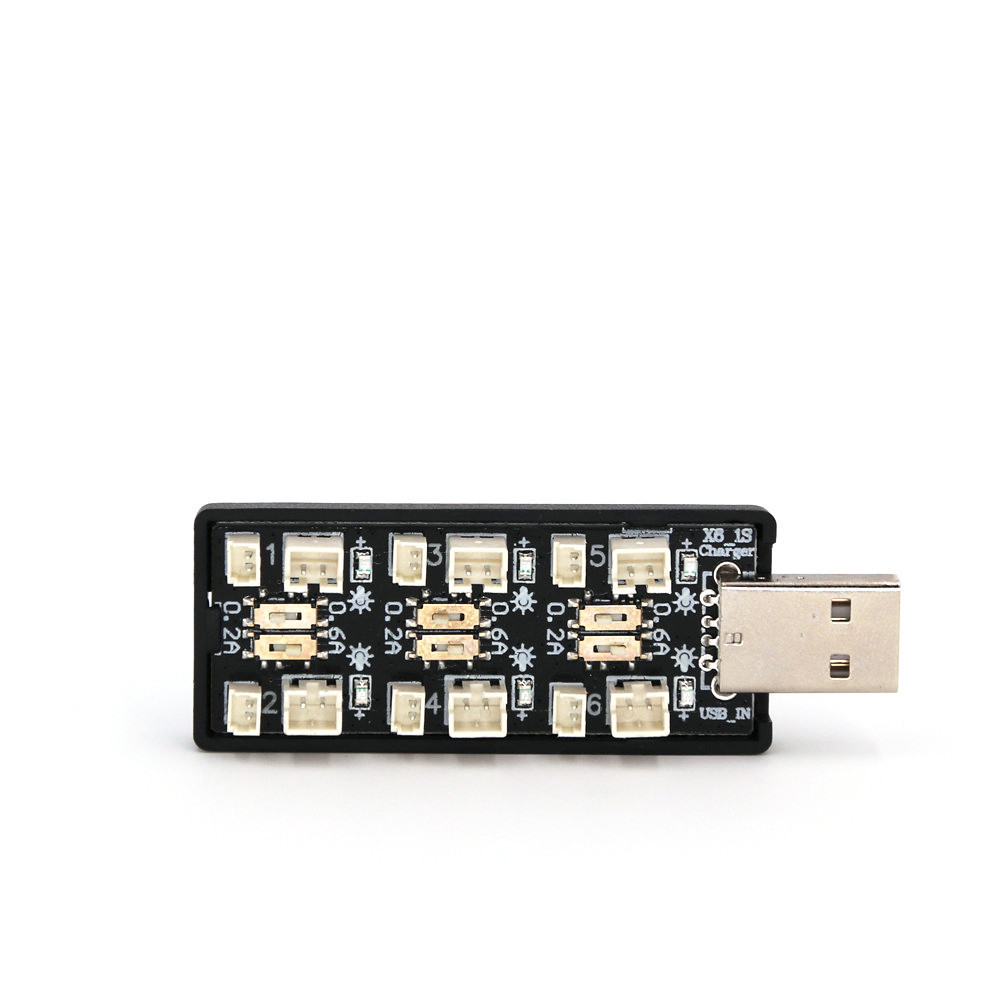 6CH USB 1S LiPo/LiHv 3.7V/4.2V - Drone Rc Ufo incelemesi ve fiyatı