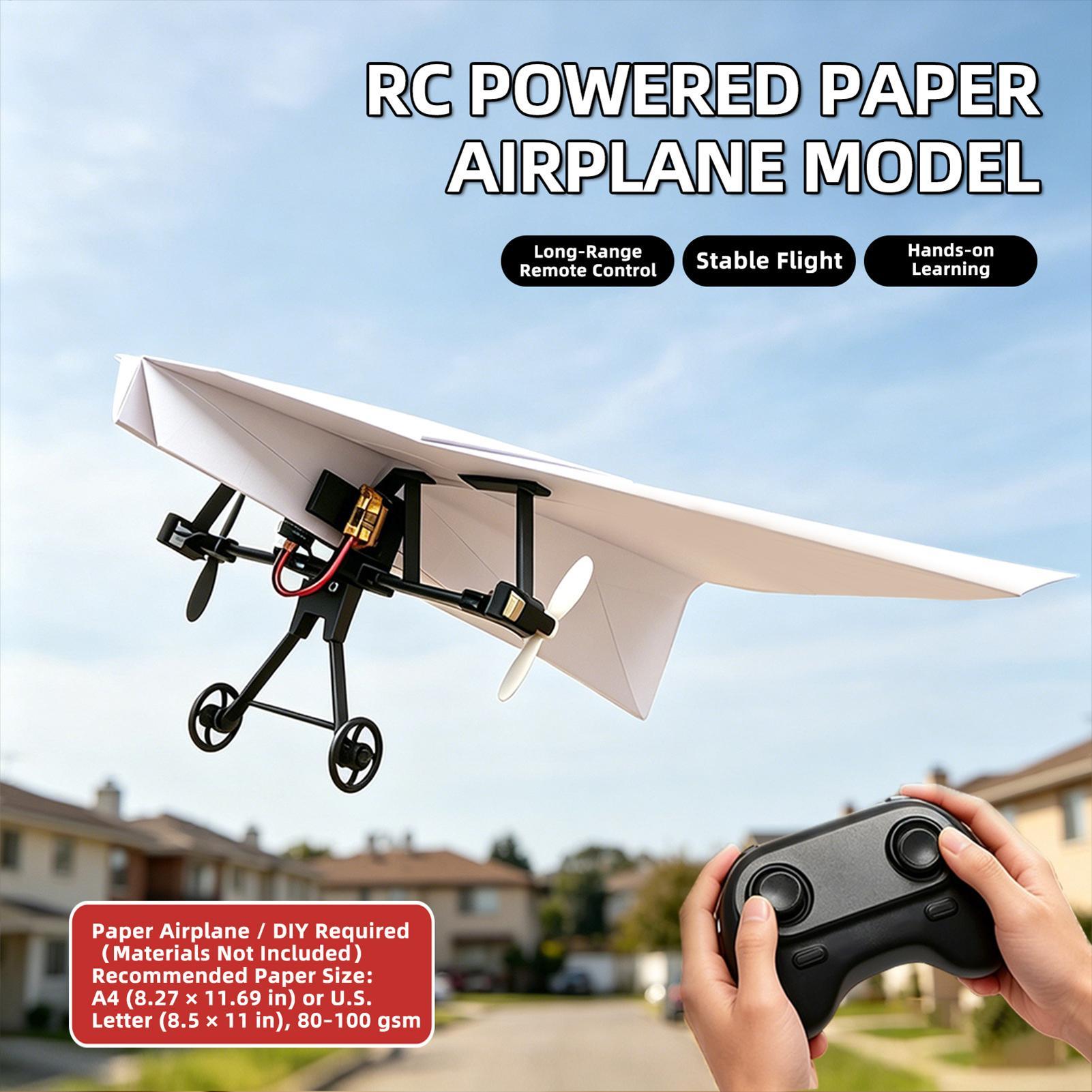 Kendin Yap RC Kağıt Uçak Kiti, - Flight Controller incelemesi ve fiyatı