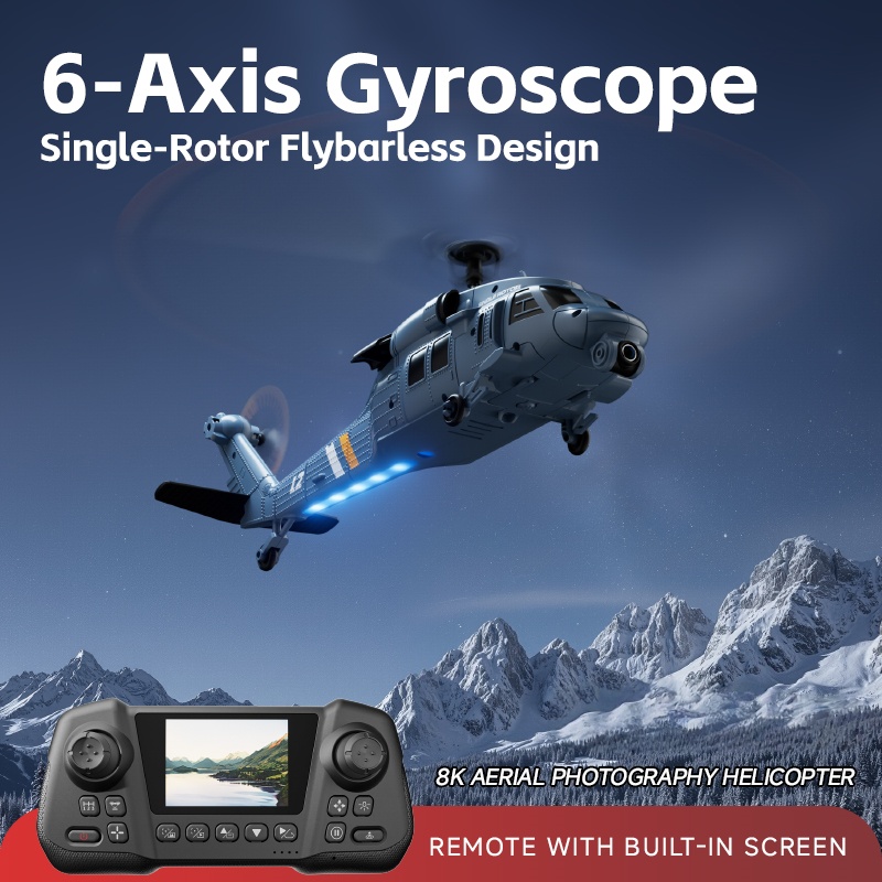 8K Flybarless Optik Akışlı Hov - Rc Helicopter Gyro incelemesi ve fiyatı