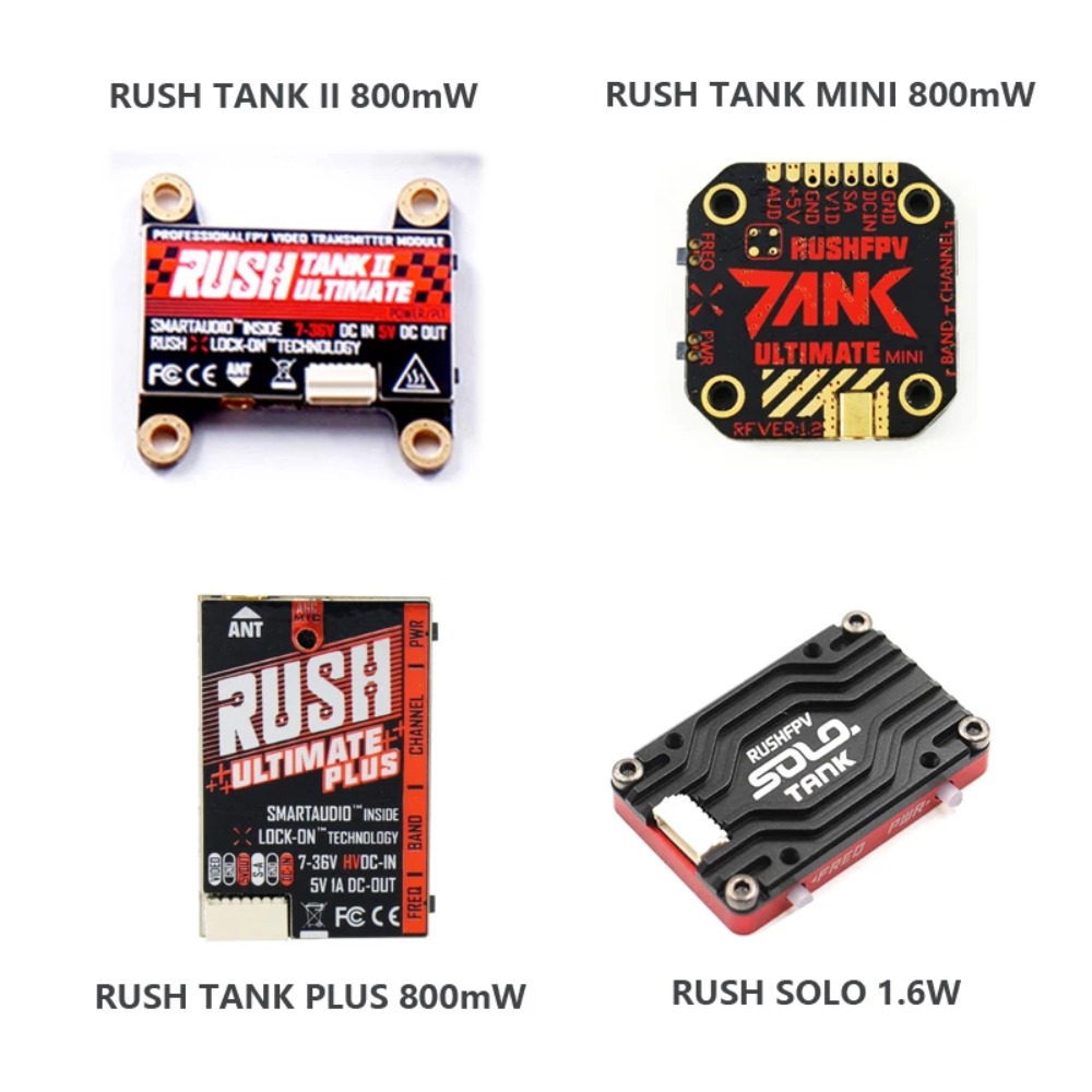 RUSH TANK Ultimate II/Mini/PLU - Fpv Antenna Receiver incelemesi ve fiyatı