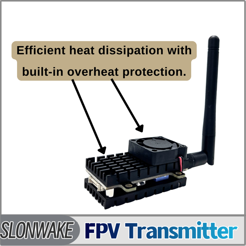 SLONWAKE 5.8G 3000mW Simülasyo - Drone Rc Transmitter And Receiver incelemesi ve fiyatı