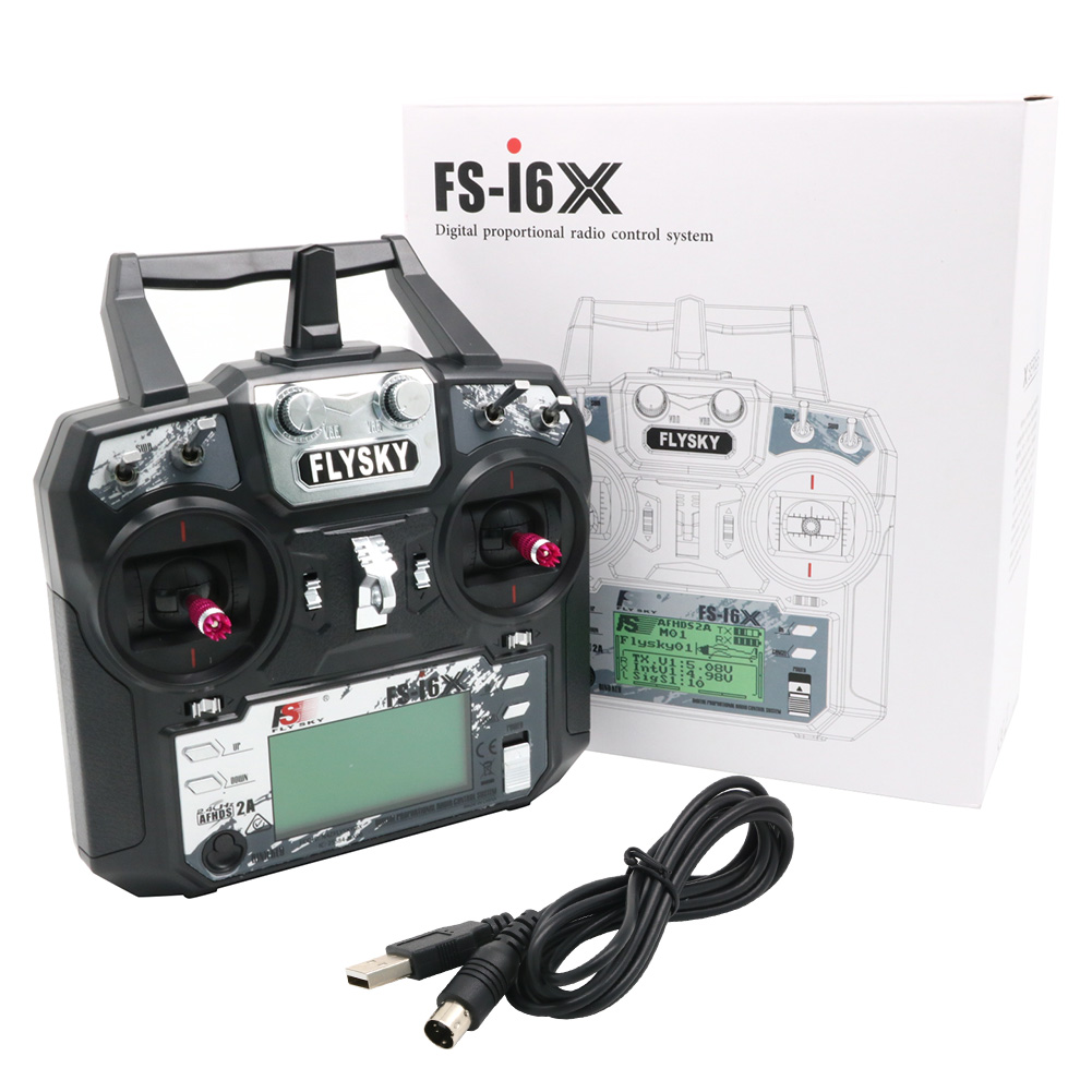 FLYSKY FS-i6X FS i6X 10 Kanall - Drone Rc Transmitter And Receiver incelemesi ve fiyatı
