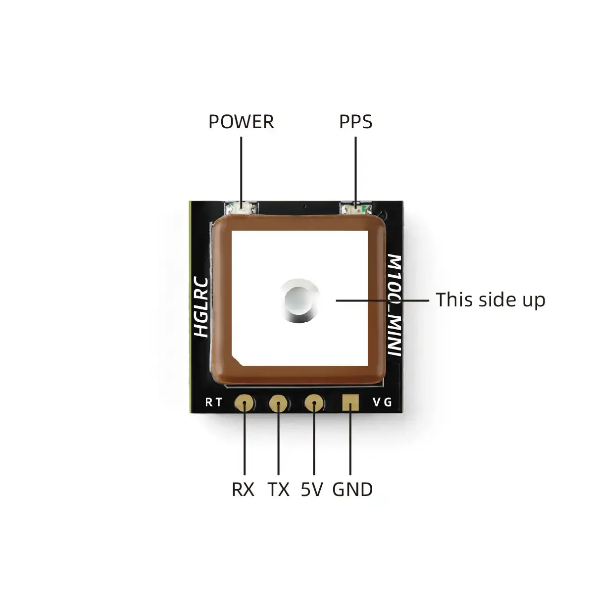 HGLRC M100 MINI GPS Modülü M10 - Drone Rc Ufo incelemesi ve fiyatı