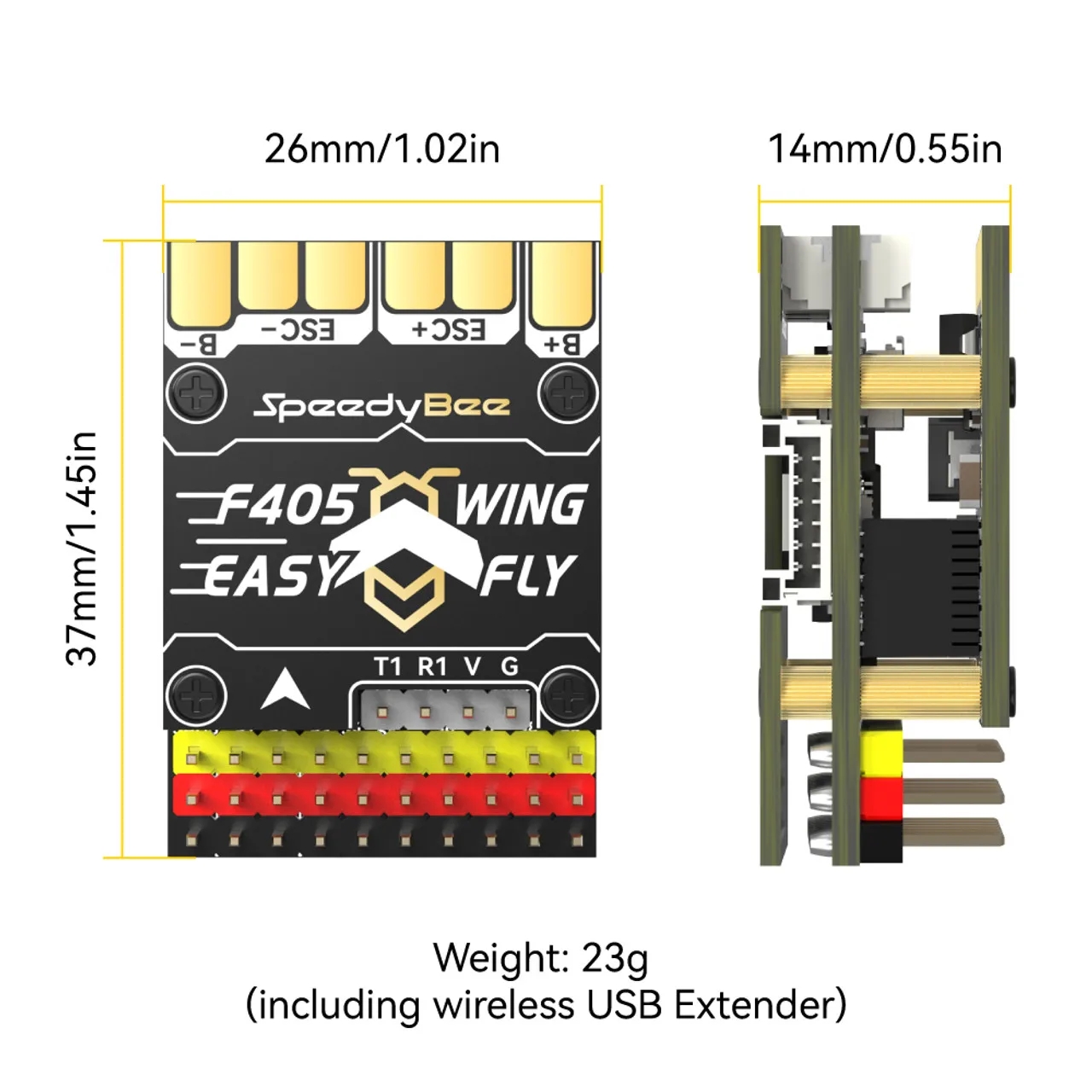 SpeedyBee F405 WING MINI Sabit - Flight Controller incelemesi ve fiyatı
