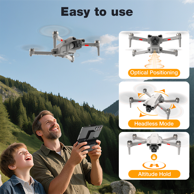 YENİ Sıcak L017 Pro Drone Fırç - Drone Rc Pro 2 incelemesi ve fiyatı