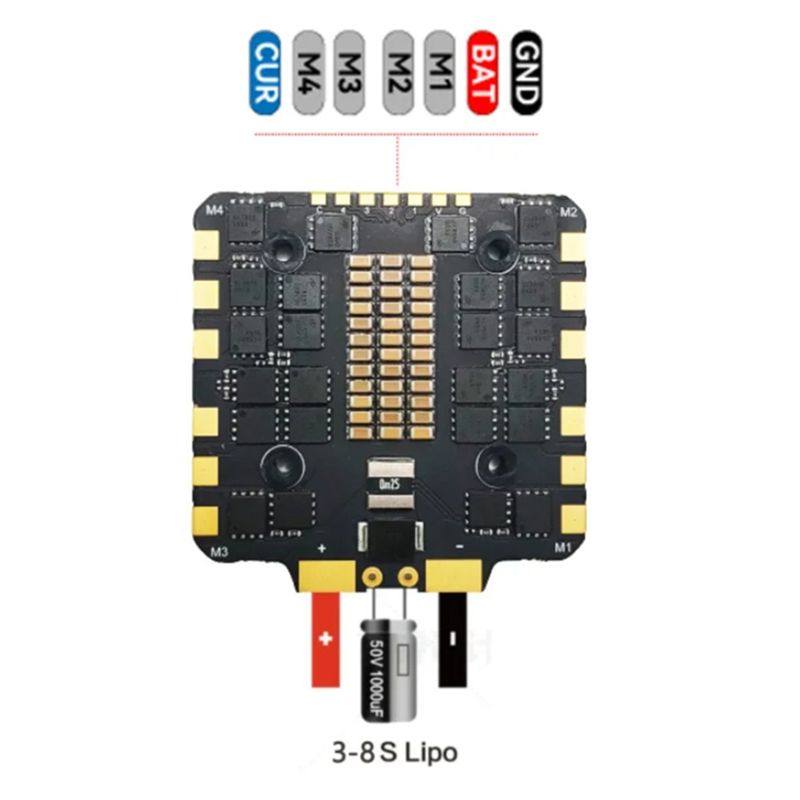 BLS 100A 4-In-1 ESC FPV Fırças - Drone Rc Parts incelemesi ve fiyatı